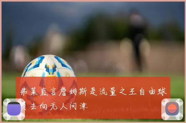 弗莱直言詹姆斯是流量之王自由球员去向无人问津